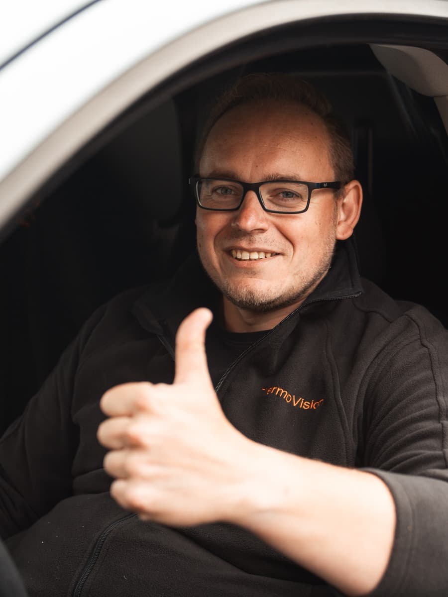 Mike Peterson, Geschäftsführer sowie Heizungs- und Kältetechniker bei ThermoVision